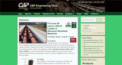 Desktop Screenshot of cbpengineering.com
