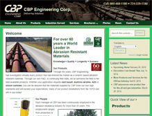 Tablet Screenshot of cbpengineering.com